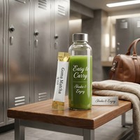 Sachets de poudre de matcha latte 2g pour voyage, thé vert, emballage personnalisé, prix de gros