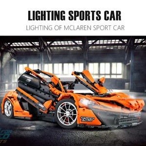 Mould King 13090 MOC-16915 P1 Super Hypercar Auto Sportiva da Corsa Versione Elettronica con App Blocchi da Costruzione per Regali di Compleanno - Product Image 6