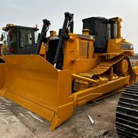 Bulldozer sur chenilles Caterpillar D8R modèle 2020 avec moteur de 228 kW, capacité de bulldozing de 4,5 à 10,3 m, poids de 37771 kg pour l'exploitation minière