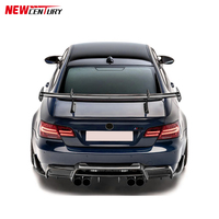 Aileron en fibre de carbone E92, adapté pour BMW M3 E92, aileron arrière modifié en fibre de carbone, diffuseur