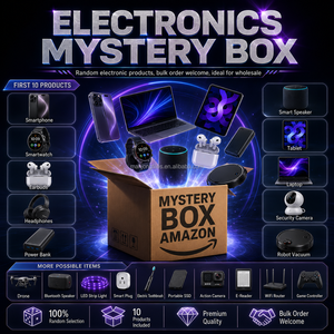 Boîte mystère porte-bonheur, 5 produits inclus : tablette, drone, haut-parleur, prise intelligente, caméra d'action, pack d'électronique aléatoire - Product Image 4