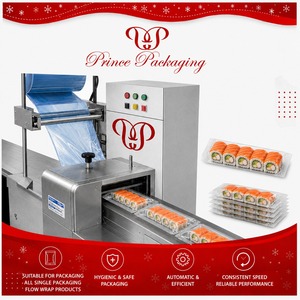เครื่องบรรจุภัณฑ์อัตโนมัติแบบแนวนอนสำหรับห่อตอร์ติญญ่า ยี่ห้อ Prince Packaging ระบบฟิล์มพลาสติก ใช้ไฟฟ้า - Product Image 2
