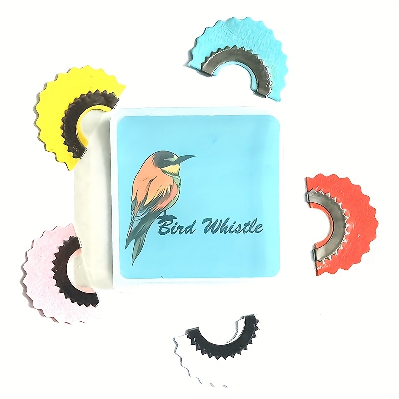 Sifflet d'oiseau Paruline suisse Oiseaux amusants animaux Appelant Langue Sifflet Paruline Original Magie Tweeting Noisemaker Jouets Astuces Gag