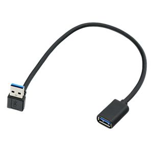 <b>Usb</b> 3.0 Extension Cable 90 Degree Right Angle Male To Female For Mouse Keyboard <b>Flash</b> <b>Drive</b> - Product Image 2