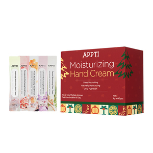 Crème pour les mains en édition cadeau de Noël, marque privée, naturelle, biologique, 5 extraits de plantes, nourrissante, rafraîchissante, soin quotidien de la peau des mains - Product Image 2