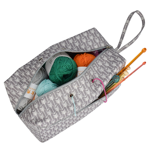 Round Knitting Wool Yarn Storage Bags Organizer Mini Knitting Bag