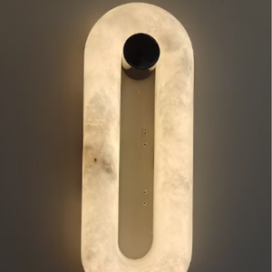 <span class=keywords><strong>Lampe</strong></span> <span class=keywords><strong>murale</strong></span> simple et créative en marbre naturel et albâtre espagnol, décoration intérieure, salon, hôtel, <span class=keywords><strong>lampe</strong></span> <span class=keywords><strong>murale</strong></span> <span class=keywords><strong>de</strong></span> <span class=keywords><strong>chevet</strong></span> <span class=keywords><strong>pour</strong></span> <span class=keywords><strong>chambre</strong></span> à coucher, restaurant - Product Image 5