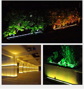 Solar 20W RGB Led <strong>Wall</strong> Washer <strong>Light</strong> With <strong>Remote</strong> <strong>Control</strong> for Garden Decoration - Product Image 6