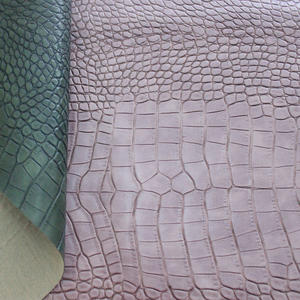 जूते बैग और सोफे के लिए फर्नीचर सजावट के लिए फर्नीचर सजावट के लिए कृत्रिम चमड़े की शीर्ष गुणवत्ता वाले pvc मगरमच्छ नकली चमड़े - Product Image 5