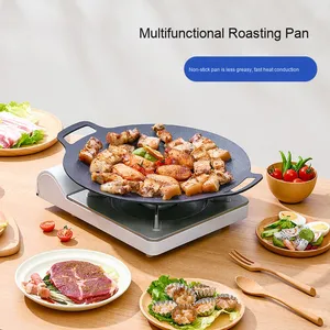 Pentola per Barbecue antiaderente <span class=keywords><strong>in</strong></span> <span class=keywords><strong>pietra</strong></span> medica con piastra per Barbecue da campeggio all'aperto - Product Image 2