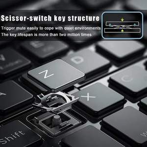 Ultra-Portable Foldable BT Wireless <b>Keyboard</b> Rechargeable Pocket bluetooth <b>Keyboard</b> for Android for Windows - Product Image 5