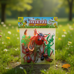 Ensemble de jouets Insectes du monde entier 29x25 cm, exploration de la nature pour enfants - Product Image 3