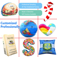Coussin en peluche personnalisé en forme de Terre ou d'extraterrestre, imprimé sur mesure, doux, fabriqué en usine