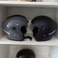 Casques de moto ABS 1/2 face, 3/4 face et open face avec couleurs de logo personnalisées