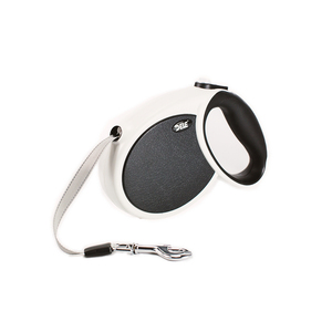 Correa retráctil para perros grandes, reflejo nocturno, freno de una mano, cinta de nailon fuerte, mango de goma antideslizante sin enredos - Product Image 1