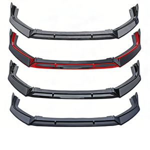 <span class=keywords><strong>Precio</strong></span> de Fábrica, Juego de 3 Piezas de Labio Delantero para Parachoques de Coche en Negro Brillante para <span class=keywords><strong>Honda</strong></span> <span class=keywords><strong>Accord</strong></span> 2025 Estilo Deportivo - Product Image 1