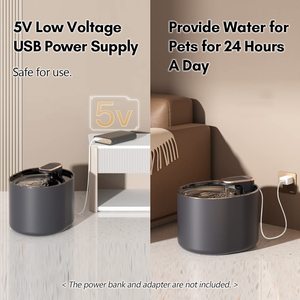 Distributeur d'eau automatique pour animaux de compagnie Petdom Factory 3l pour chats et chiens avec filtre - Product Image 4