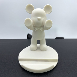 <span class=keywords><strong>Kit</strong></span> de matériaux pour support de téléphone de bureau DIY Fluid Bear, sans peinture, couleur populaire et pratique, jouets pour enfants, artisanat en résine - Product Image 5