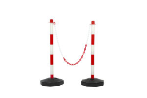 PE 도로 안전 교통 경고 신호 바리케이드 고품질 6mm/8mm 플라스틱 사슬 - Product Image 2