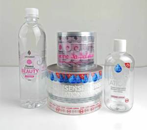 Adhesivo adhesivo de vinilo impreso troquelado impresora de inyección de tinta de plástico transparente etiqueta en relieve transparente - Product Image 4