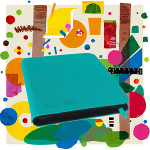 Nuovo Design blu 12 Pocket Card Binder Custom Color PU Cover Pokemon Sports Card <span class=keywords><strong>Album</strong></span> con Logo Yugioh <span class=keywords><strong>Album</strong></span> fotografici stampati - Product Image 3