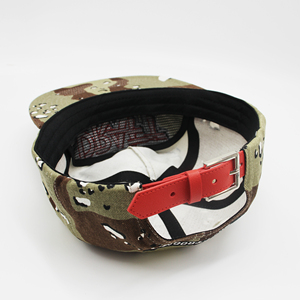 Cappello da campeggio vintage best-seller in twill a tesa piatta con motivo a lettere, in tessuto comune, logo personalizzato, a 5 pannelli, senza struttura, modello Dad Hat - Product Image 6