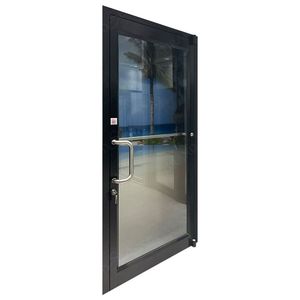 <span class=keywords><strong>Porte</strong></span> <span class=keywords><strong>intérieure</strong></span> à <span class=keywords><strong>double</strong></span> vitrage à prix bon marché <span class=keywords><strong>Porte</strong></span> affleurante en aluminium à une feuille Portes battantes modernes à entrée française en aluminium - Product Image 2