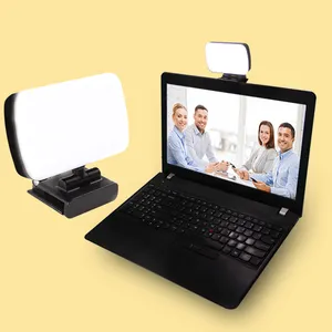 2022 new adjustable photography fill light LED selfie video fill light computer live Video Conference Lighting Kit