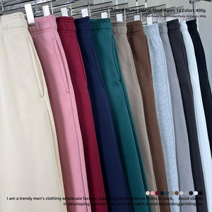 <span class=keywords><strong>Pantalones</strong></span> Deportivos de Alta Calidad <span class=keywords><strong>para</strong></span> Hombre y Mujer, 400g, Algodón, Holgados, Casuales, Gruesos <span class=keywords><strong>para</strong></span> Invierno - Product Image 4
