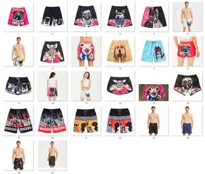 Maillots de bain décontractés pour femmes, imprimés chiens mignons, pour la plage, shorts de bain, shorts de surf - Product Image 4