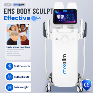 Appareil de tonification musculaire magnétique non chirurgical avec réglage de l'intensité et de la durée du traitement pour l'abdomen et les fesses - Product Image 1