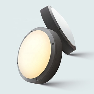 Vách ngăn ánh sáng tròn vuông 30W đúc nhôm IP67 Đèn tường ngoài trời không thấm nước cho hành lang ban công chiếu sáng thương mại - Product Image 2