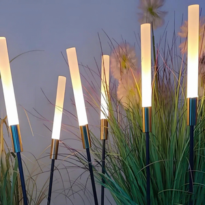 Acrylic Frosted Reed Solar Led Lamp For Outdoor Landscape Waterproof Garden Lawn Lights Atmosphere Decorative Lighting - Product Image 1