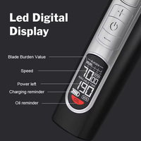 Tondeuse Électrique Silencieuse pour Chiens, Chats et Chiots – Kit de Toilettage avec Affichage LED – Tondeuse à Poils pour Animaux