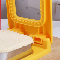 Nouveaux moules à sandwich, moules à découper les sandwichs en plastique et acier inoxydable pour bento DIY et moules à toasts pour usage domestique