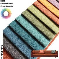 Neues Design 100% Polyester Bouclé-Stoff Gewebter Polsterstoff für Heimdekoration Weiches Gefühl Heimtextilien
