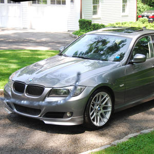 Alerón Delantero para BMW Serie 3 E90, Paneles Decorativos en Negro Brillante y ABS con Patrón de Carbón para Modificación de Automóviles - Product Image 5