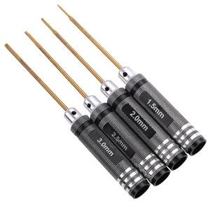 Mayatech Hex <b>Screwdriver</b> Set 1.5 2.0 2.5 3.0 Mm <b>Precision</b> Industrial Grade Anti Slip Handle - Product Image 1