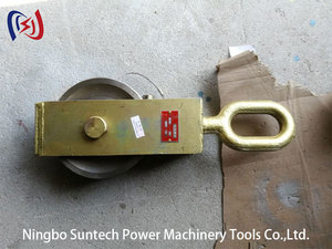 OEM chất lượng nylon và nhôm ròng rọc cho xây dựng nhỏ <span class=keywords><strong>Wire</strong></span> <span class=keywords><strong>Rope</strong></span> kết thúc khối mà thắt chặt dây dẫn dây cáp ròng rọc - Product Image 2