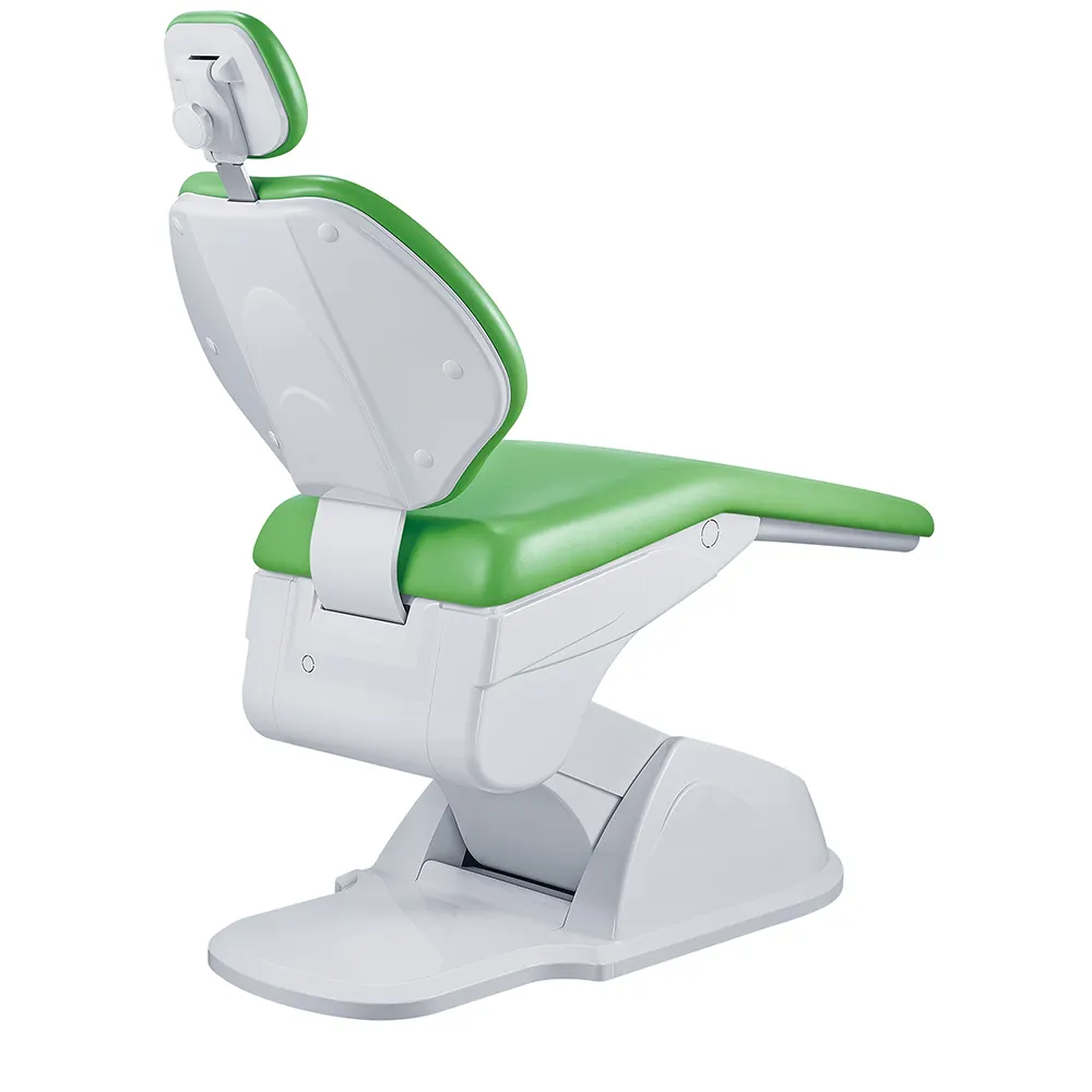 dental chair with rotatable right armrest