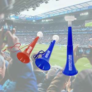 Corne de stade en plastique personnalisée avec logo, trompette en plastique, <span class=keywords><strong>vuvuzela</strong></span>, boynuz - Product Image 1