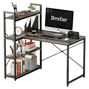 Стол компьютерный с полками для дома и офиса, простой современный письменный стол для учеников, маленький, для дома и офиса