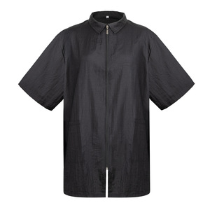 Hairdressing Cape Waterproof Polyester Smock For Salon Use Solid Color Four Seasons - Product Image 3
