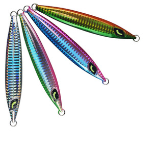 Señuelo de jigging de 130g-150g con peso de plomo para pesca en agua salada de macarela, atún y lubina, que brilla en la oscuridad. - Product Image 5