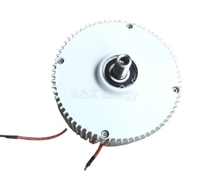 เครื่องกำเนิดไฟฟ้ากระแสสลับแม่เหล็ก 3 เฟส 12V หรือ 24V 400W 750RPM ความเร็วต่ำ พร้อมการรับประกัน 5 ปี รุ่น RX-400PH-1 กำลังไฟ 400w - Product Image 4