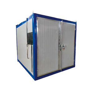 Высокотемпературная электрическая и газовая нагревательная промышленная печь, полный набор для комнатного отверждения, порошковое покрытие для распыления краски, ПЛК - Product Image 6