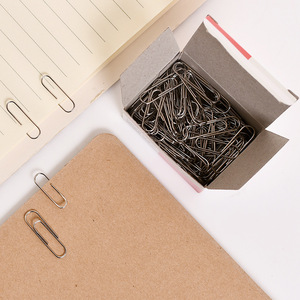 Deyi Paper Clips 50 Mm Silver Metal Office Stationery Supplies - Product Image 2