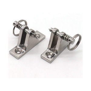 Bisagra de liberación rápida para Bimini Top, herraje marino de acero inoxidable 316 con pasador desmontable para instalación en techo de barco - Product Image 3