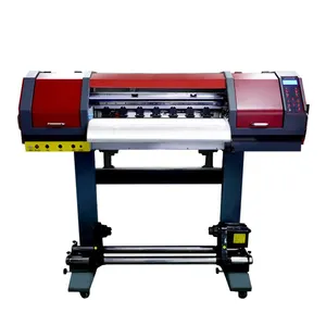 Terbaik penjual 60cm gulungan I3200 kepala UV DTF inkjet printer uv transfer film uv dtf label printer mesin stiker