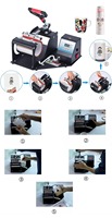 Presse à Chaud Numérique Multifonctionnelle pour Sublimation de Tasses, Gobelets et Mugs avec Logo Personnalisé